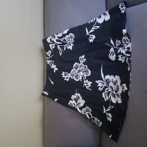 Gap Factory Store blue white floral size 12 100% cotton lightweight